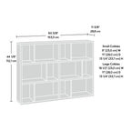 Horizontale Vakjes Boekenkast