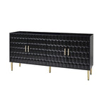 63-inch modern dressoir met verstelbare planken