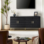 63-inch modern dressoir met verstelbare planken