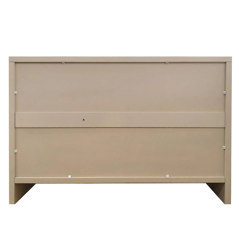 3-deurs dressoir met verstelbare planken, landelijke stijl