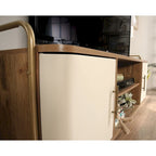 Entertainment Dressoir met deuren en verstelbare planken
