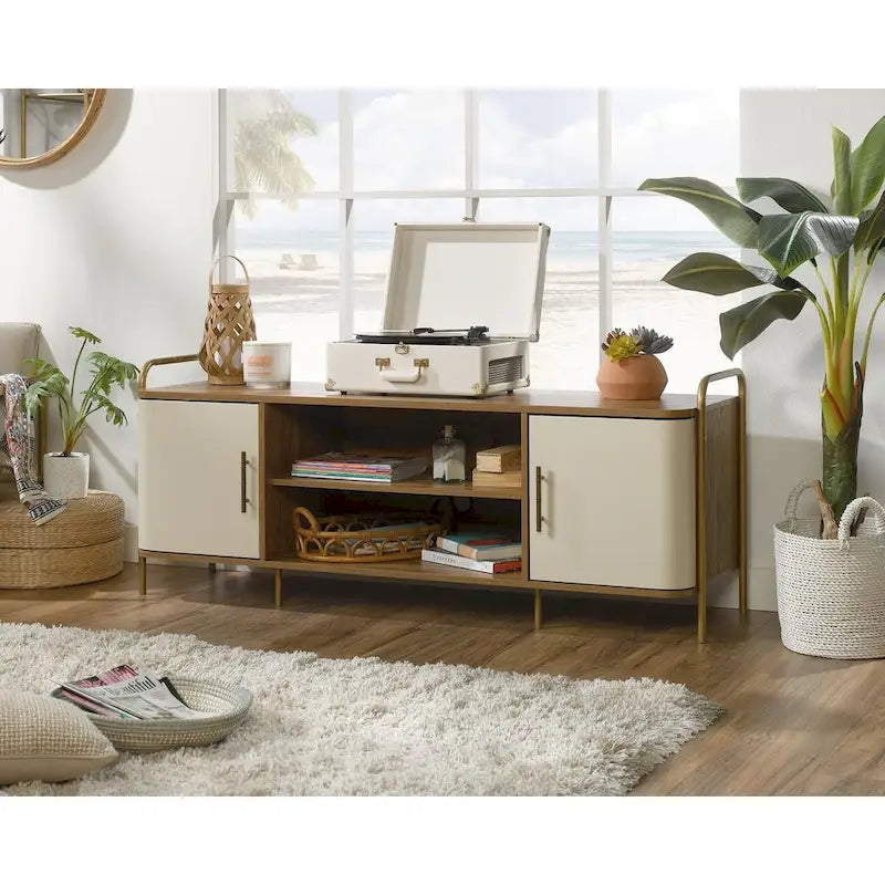 Entertainment Dressoir met deuren en verstelbare planken