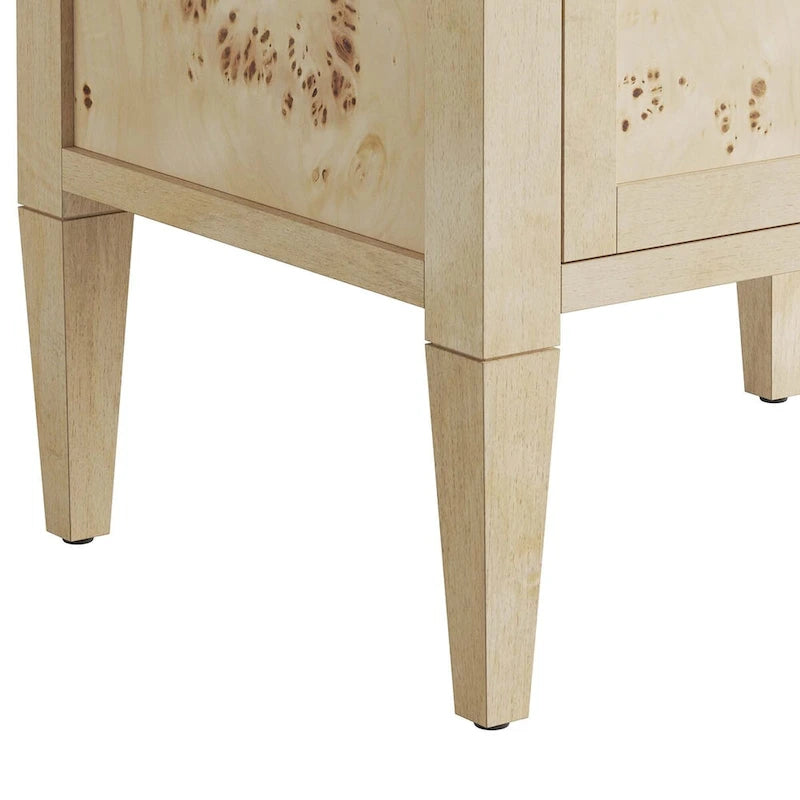 24" Houten Badkameronderkast (Wastafel niet inbegrepen)