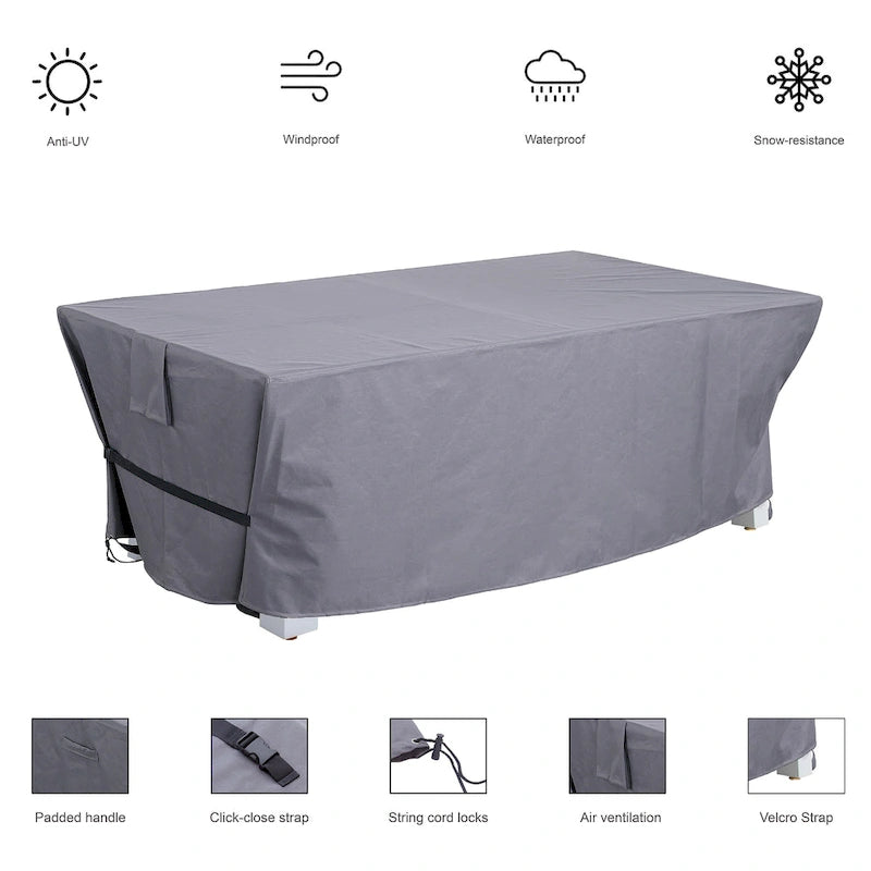 Norwalk Indoor/Outdoor 7ft Slate Pool Table 6-Seater Dining Set with 4 Benches & Accessories, White Finish