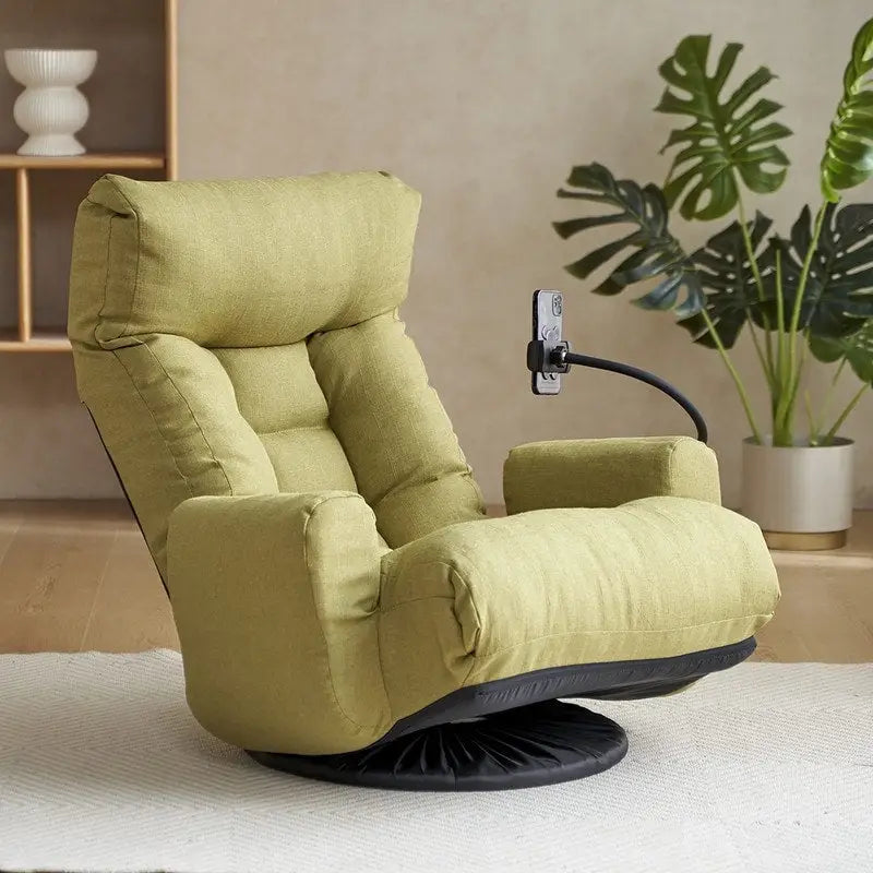 Reclining Ergonomic Swiveling Floor Game Chair