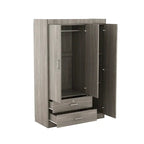 3-Door Wardrobe with 2 Drawers