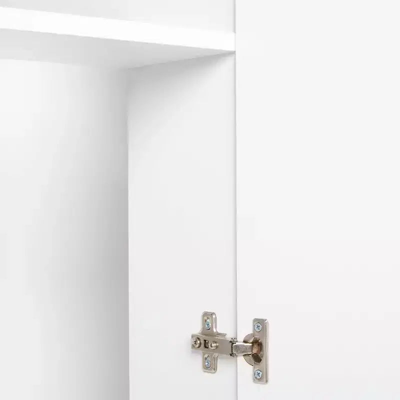 Wall Mounted Shallow Storage Cabinet White - Brightroom?