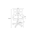 Pamela Office Adjustable Swivel High Back Task Chair