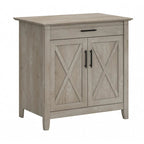 Key West Secretary Desk with Storage Cabinet by Bush Furniture