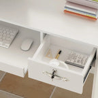 Rectangular Wood Reception Desk Secretary Desk Computer Desk