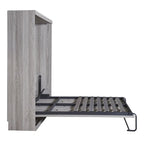 Wood Murphy Bed can be Folded into a Cabinet