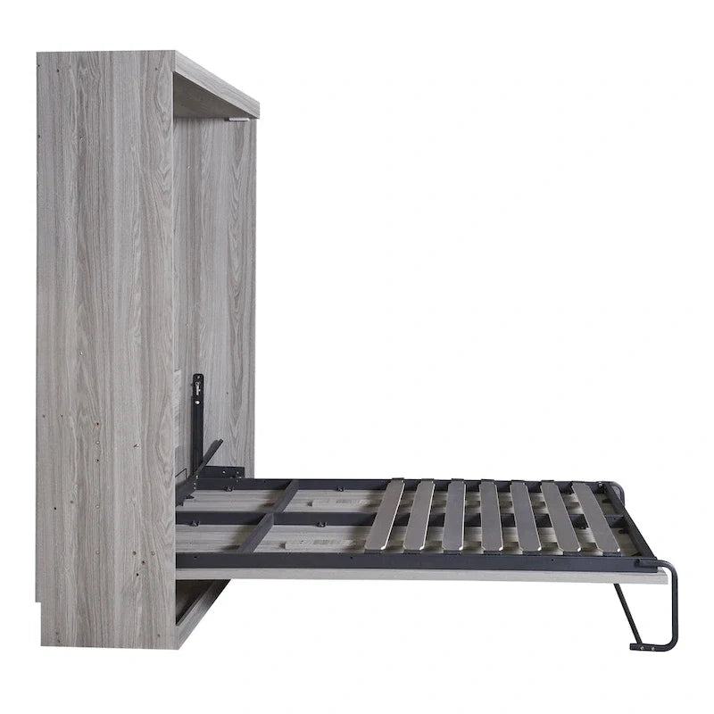 Wood Murphy Bed can be Folded into a Cabinet