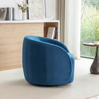 Modern Swivel Barrel Accent Chair