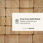 Plank+Beam Entryway Bench, Solid Wood End of Bed Bench for Bedroom, Hallway, Porch, 41.25