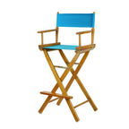 Honey Oak Frame 30-inch Directors Chair