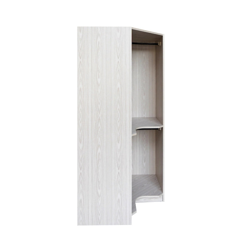 Polygon Corner Wardrobe with 2-Doors