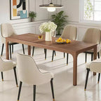 Long Kitchen Table for 6-8 People Rectangular Dining Table