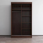 Mirrored 2-Door Wardrobe Armoire with High-Gloss Finish | 47 or 59 Wide