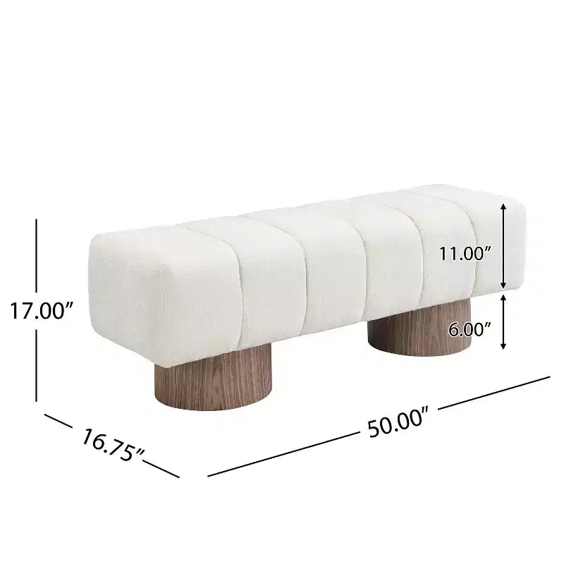 Christopher Knight Home Gale 50 Contemporary Muti-functional Chenille Upholstered Dining Bench