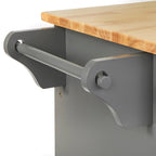 Simple Living Georgia Rolling Kitchen Cart