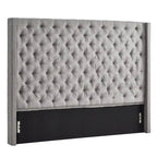 Naples Button-tufted Wingback Headboard only by iNSPIRE Q Artisan