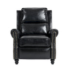 2 Set Modern Padded Seat Recliner Chair with PU Leather/Fabric