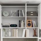 Work and Play Desk with Shelving - Ideal for Gamers and Professionals