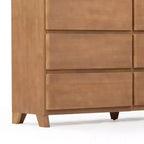 Solid Wood Farmhouse 6 Drawer Dresser