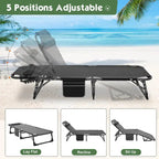 DoCred Upgraded Thicked Folding Camping Cot with Thicked Mattress