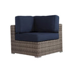 LSI Antibes Grey Wicker/Aluminium 12-piece Conversation Set