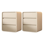 Scandinavian Wood Narrow Bedside Cabinet