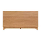 6-Drawer Modern Geometric Dresser, Half-Circle Accent Wide Storage Chest for Bedroom & Living Room