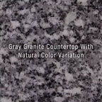 Lafayette Gray Granite Top Full Size Kitchen Island/Cart - Crosley