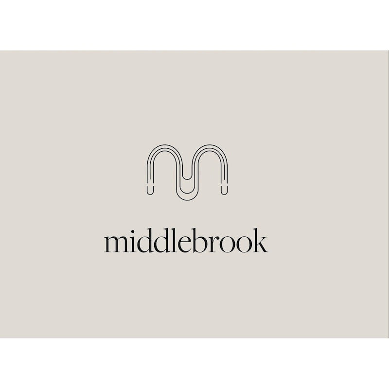Middlebrook 3-Piece Set Writing Desk with 2 Open Bookcases