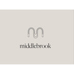 Middlebrook 3-Piece Set Writing Desk with 2 Open Bookcases