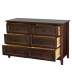 Solid Wood spray-painted drawer dresser bar,buffet tableware cabinet lockers buffet server console table lockers