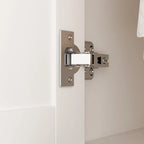 Wardrobe Clo Armoire wi/Mirror & Scalable Hanging Rod Space Saving