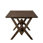 Christopher Knight Home Simon 5 Piece Mid-Century Modern Rubberwood Dining Set with Boucle Upholstered Chairs