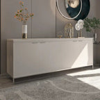 Clihome Furniture Wood 4-Door Accent Cabinet