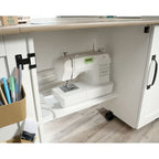 Collection Easy Rolling Sewing and Craft Table/Cart