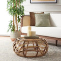 SAFAVIEH Lockie Round Coffee Table - 30 W x 30 D x 16 H - 30Wx30Dx16H
