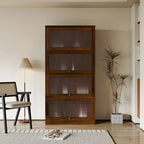 Contemporary Glass Doors Office Storage Cabinet