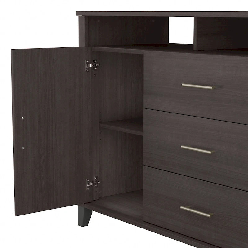 Somerset Tall TV Stand with Storage by Bush Furniture