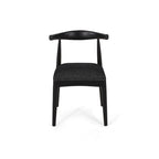 Cortina Fabric and Rubberwood Dining Chairs (Set of 2) by Christopher Knight Home
