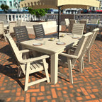 HIGHWOOD PROFESSIONAL 7- Piece Outdoor Dining Set 42x72