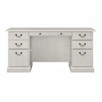 Bush Furniture Saratoga Executive Desk with Drawers and Storage