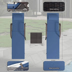 Kullavik 3-PiecesOutdoor Chaise Lounge Set
