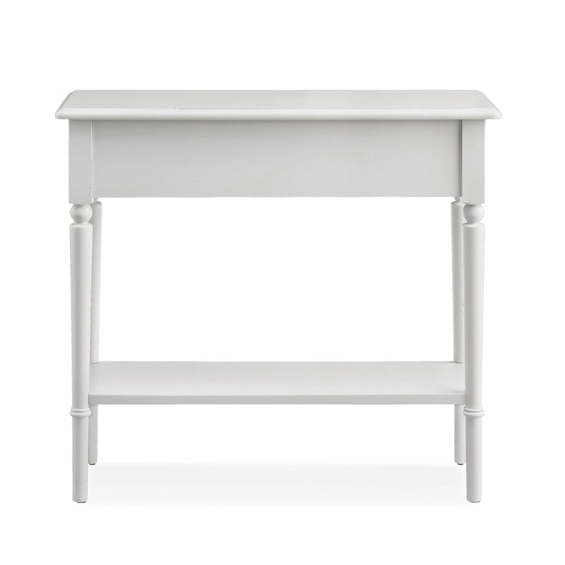 Leick Home Coastal One Drawer Narrow Hall Console Sofa Table