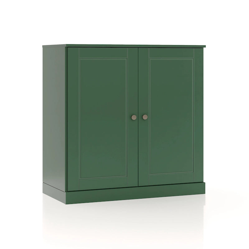 Palace Imports 100% Solid Wood 32 Bathroom Cabinet with Solid Doors and Adjustable Shelves