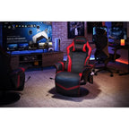 Gaming Recliner - Reclining Gaming Chair with Footrest